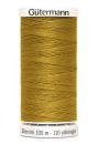 Spule Gütermann Denim Jeansnähgarn in Gold, Nummer 1970